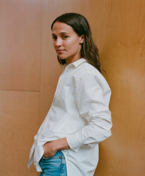 Alicia Vikander for Financial Times, Sep 2025