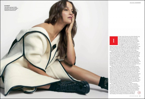 Alicia Vikander in Stylist Magazine, Sep 2025 1