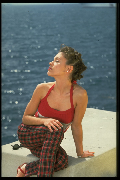 Alyssa Milano photoshoot, 1996