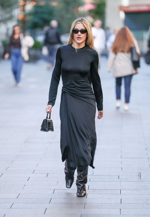 Ashley Roberts leaves Heart Radio London, September 2025 3