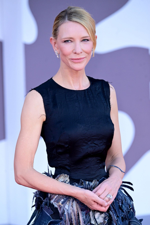 Cate Blanchett at Father Mother Sister Brother premiere Venice, August 2025