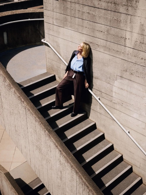 Cate Blanchett in LifeWear Magazine UNIQLO campaign, 2025 1
