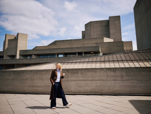 Cate Blanchett in LifeWear Magazine UNIQLO campaign, 2025 2