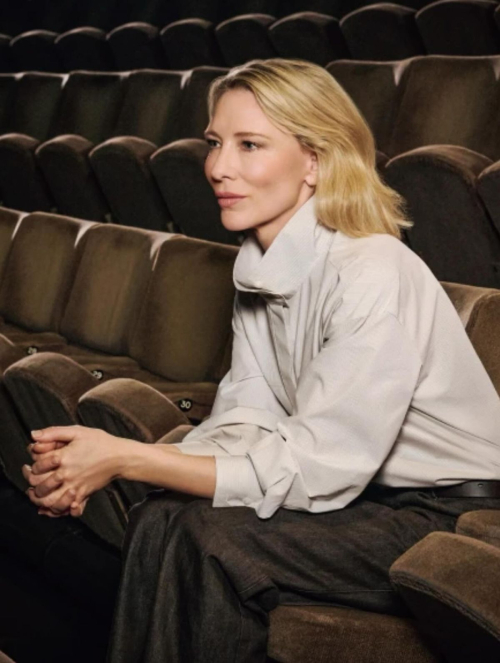 Cate Blanchett in LifeWear Magazine UNIQLO campaign, 2025 3