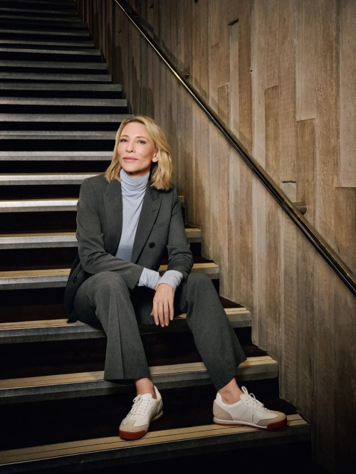 Cate Blanchett in LifeWear Magazine UNIQLO campaign, 2025 4