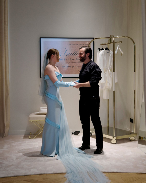 Chloe Moretz and Kate Harrison at Louis Vuitton wedding fittings, August 2025 10