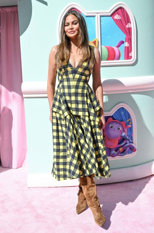 Chrissy Teigen at Gabby’s Dollhouse Movie Premiere LA, September 2025 1