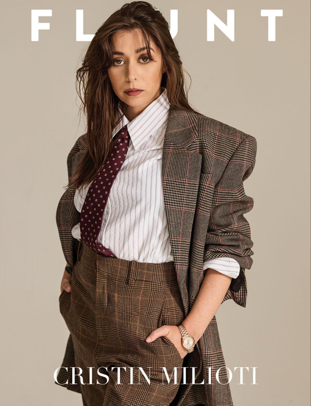 Cristin Milioti for Flaunt Magazine, Sep 2025