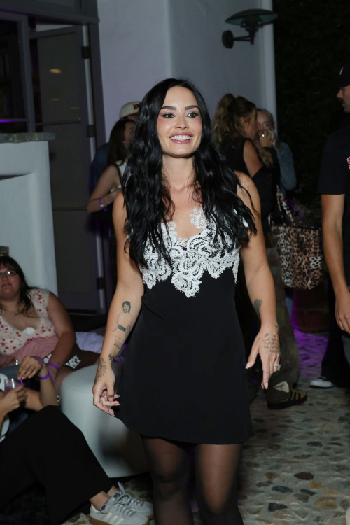 Demi Lovato music video party LA, September 2025 3