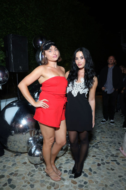 Demi Lovato music video party LA, September 2025 5