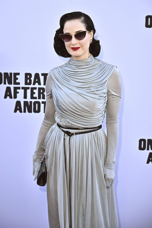 Dita Von Teese at One Battle After Another Premiere LA, Sep 2025 6