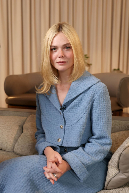 Elle Fanning at Hollywood Reporter TIFF Studio, September 2025