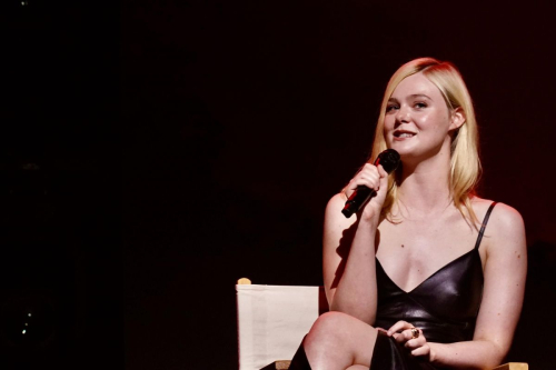 Elle Fanning at Predator Badlands Presentation Comic Con Malaga, September 2025 2