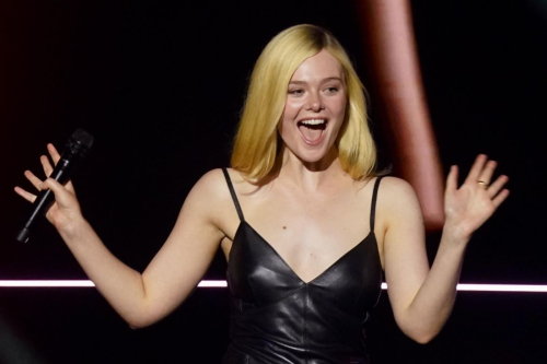 Elle Fanning at Predator Badlands Presentation Comic Con Malaga, September 2025 4