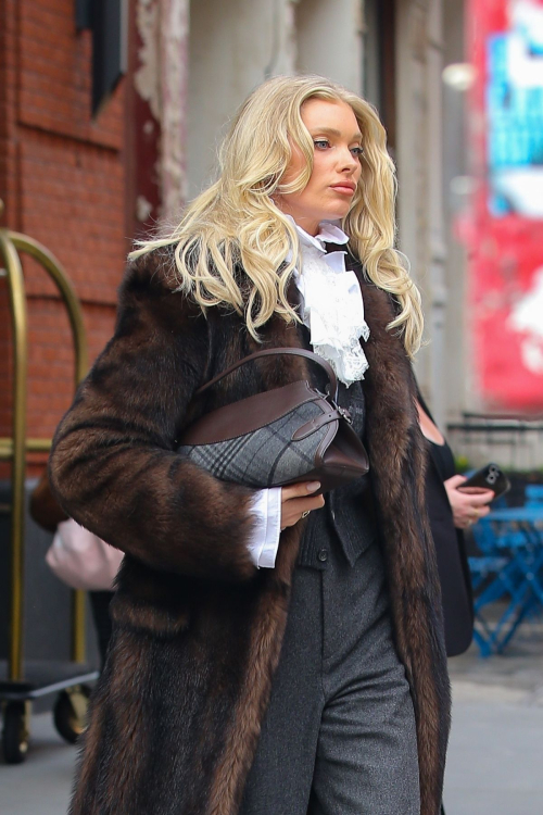 Elsa Hosk Out and About in New York, Sep 2025