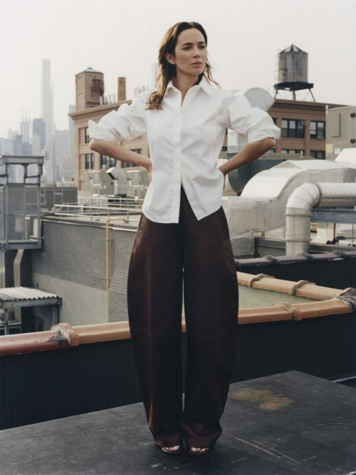 Emily Blunt covers Porter Magazine, September 2025 9