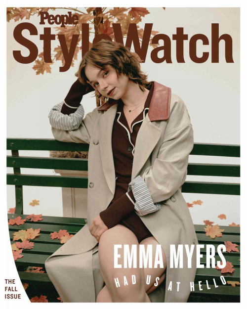 Emma Myers fashion shoot for People StyleWatch, September 2025