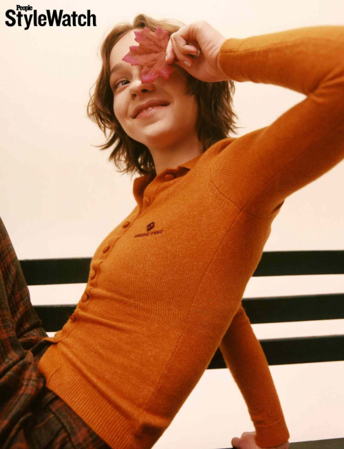 Emma Myers fashion shoot for People StyleWatch, September 2025 3