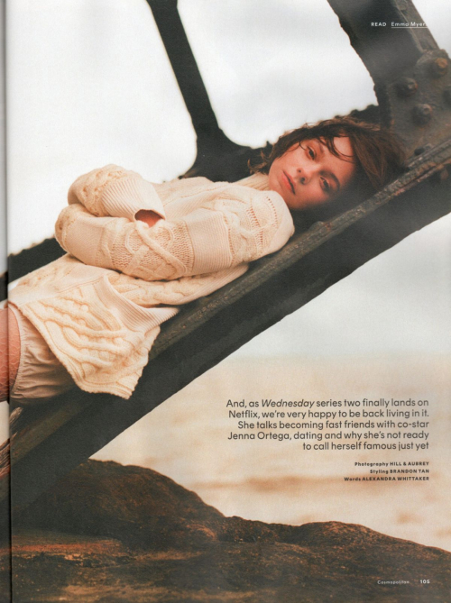 Emma Myers in Cosmopolitan UK, October/November 2025 4