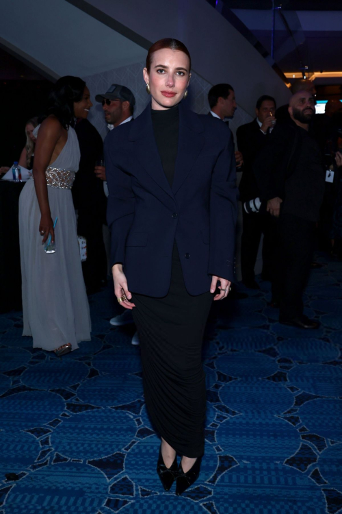 Emma Roberts Michael Rubin casino night, September 2025 1