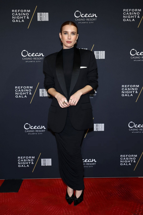 Emma Roberts Michael Rubin casino night, September 2025 3