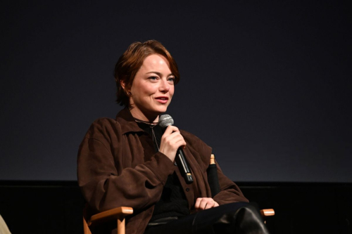 Emma Stone at a panel Telluride Film Festival, August 2025 3