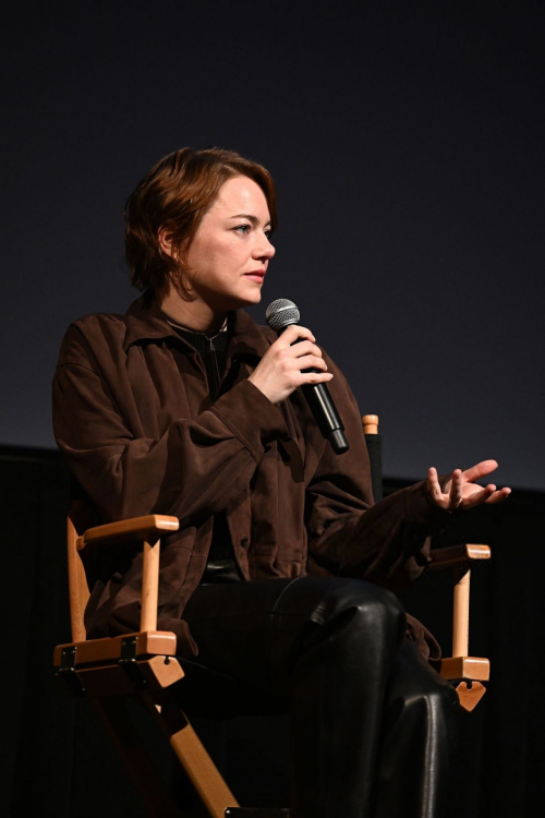 Emma Stone at a panel Telluride Film Festival, August 2025 6