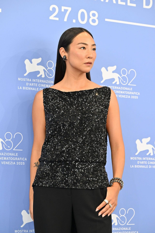 Greta Lee at A House of Dynamite Photocall – Venice Film Festival 2025