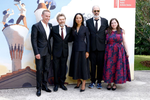 Greta Lee at Late Fame Red Carpet – Venice Film Festival 2025 6