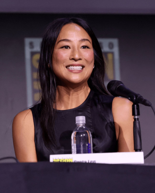 Greta Lee at Tron: Ares Panel – San Diego Comic-Con 2025