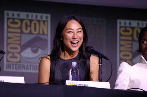 Greta Lee at Tron: Ares Panel – San Diego Comic-Con 2025 3