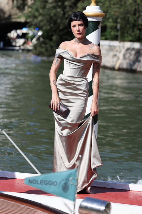 Halsey arrives at Hotel Excelsior Venice Film Festival, September 2025 3