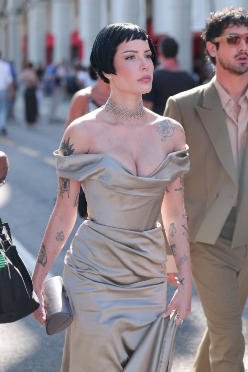 Halsey arrives at Hotel Excelsior Venice Film Festival, September 2025 4