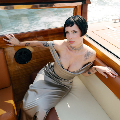 Halsey at a Photoshoot – Venice Film Festival 2025