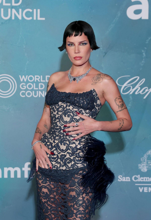 Halsey at amfAR Venezia at The Arsenale, August 2025 6
