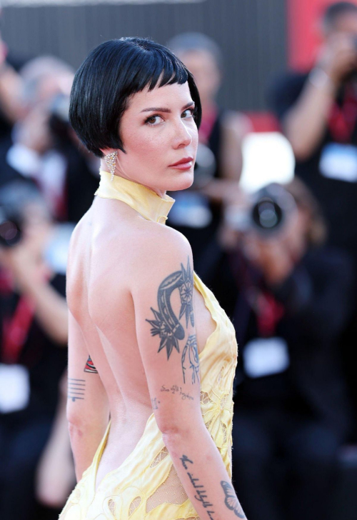 Halsey at The Smashing Machine premiere Venice, September 2025 4
