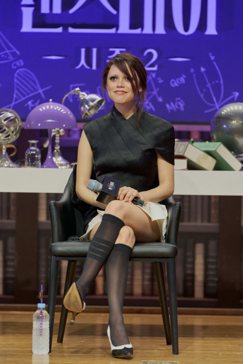 Jenna Ortega at Wednesday 101 panel in Seoul, August 2025