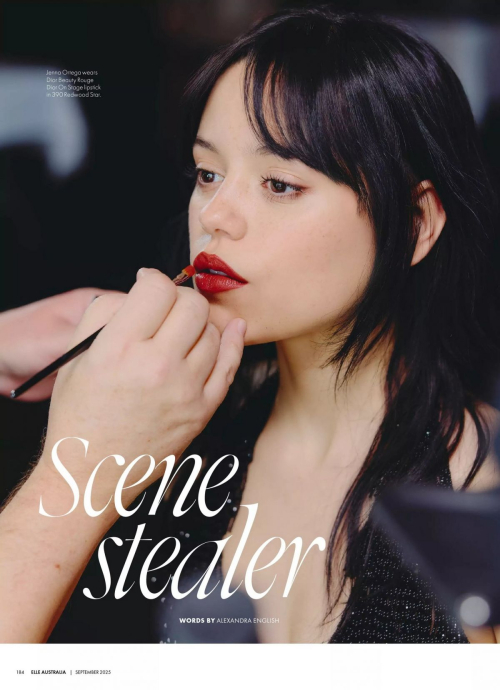 Jenna Ortega in Elle Australia, Sep 2025