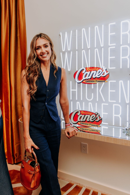 Jessica Alba at Raising Cane’s US Open Brunch, Sep 2025