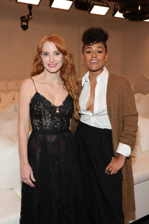 Jessica Chastain at Ralph Lauren NYFW Show, Sep 2025 2
