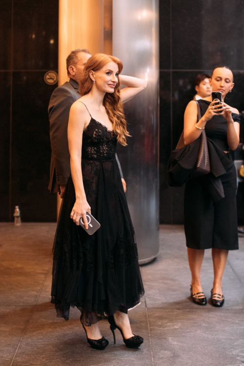 Jessica Chastain at Ralph Lauren NYFW Show, Sep 2025 3