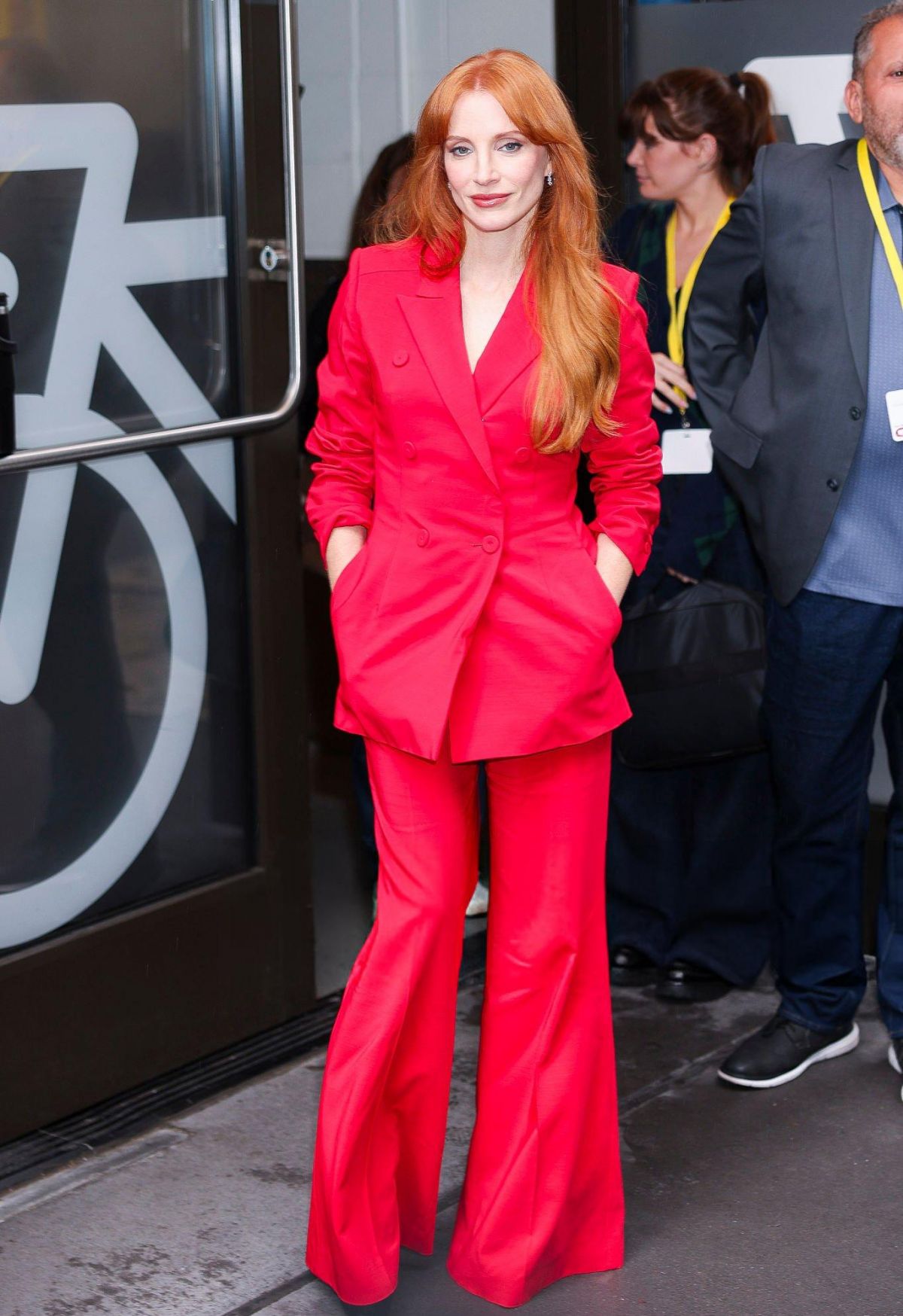 Jessica Chastain Live with Kelly Mark, September 2025