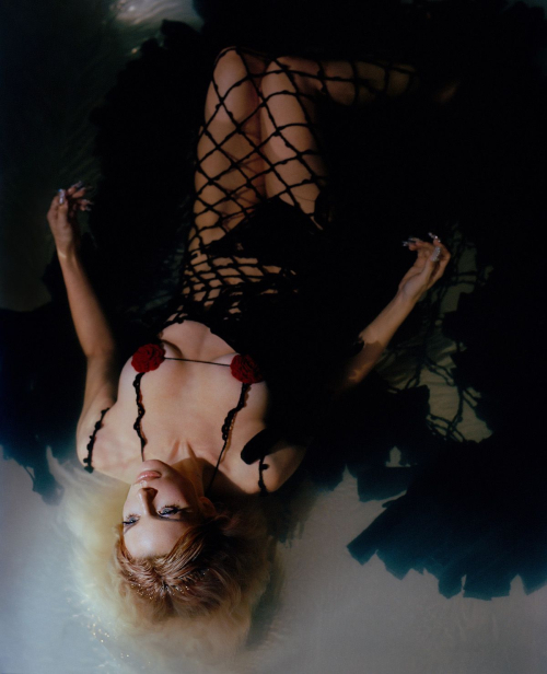 Julia Fox poses for Rollacoaster Magazine, Winter 2023 4