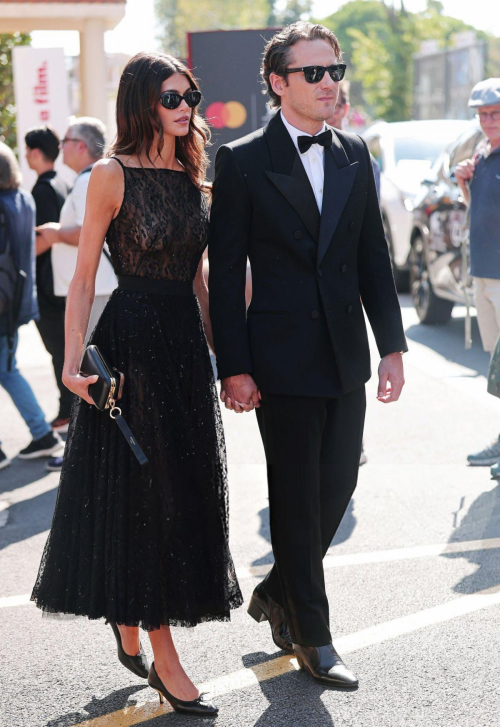 Kaia Gerber and Lewis Pullman at Testament of Ann Lee Venice, September 2025 1