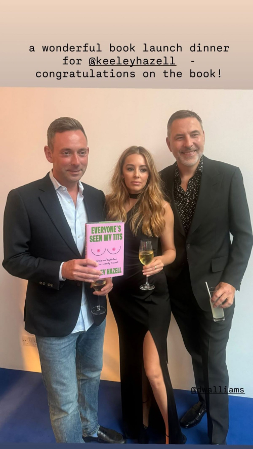 Keeley Hazell Instagram photos, September 2025 12