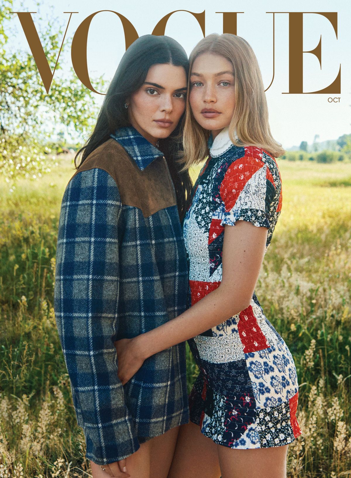 Kendall Jenner and Gigi Hadid for Vogue, Oct 2025