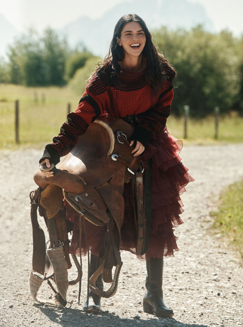Kendall Jenner and Gigi Hadid for Vogue, Oct 2025 16