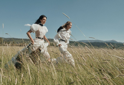 Kendall Jenner and Gigi Hadid for Vogue, Oct 2025 2