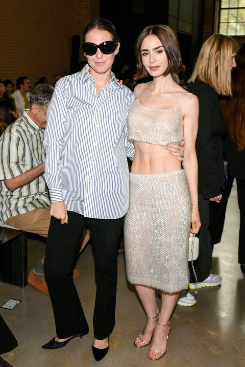 Lily Collins Calvin Klein NYFW, September 2025 1
