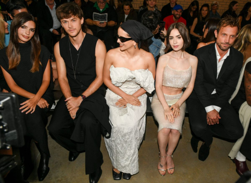 Lily Collins Calvin Klein NYFW, September 2025 2